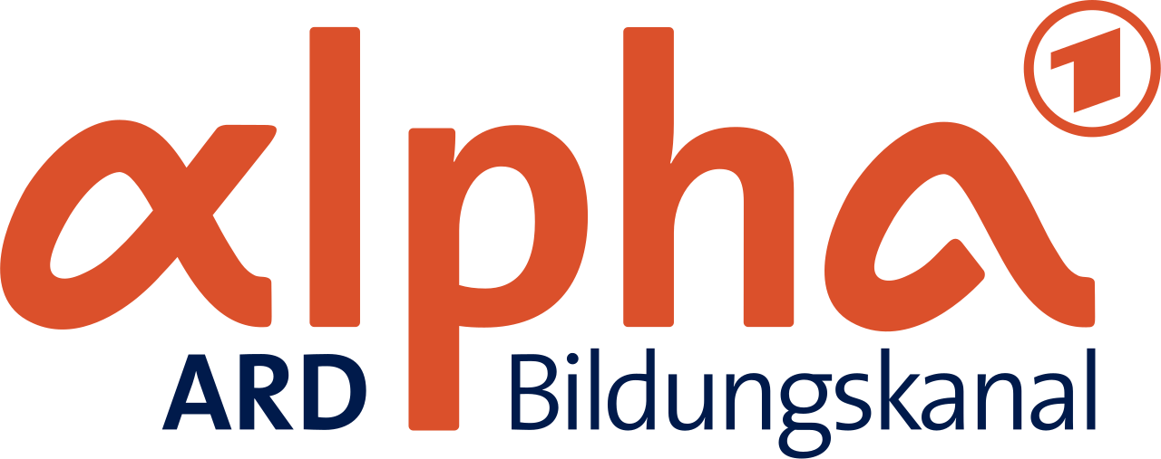 Logo des Senders ARD-alpha (zuvor BR-alpha) ab Ende Juni 2014