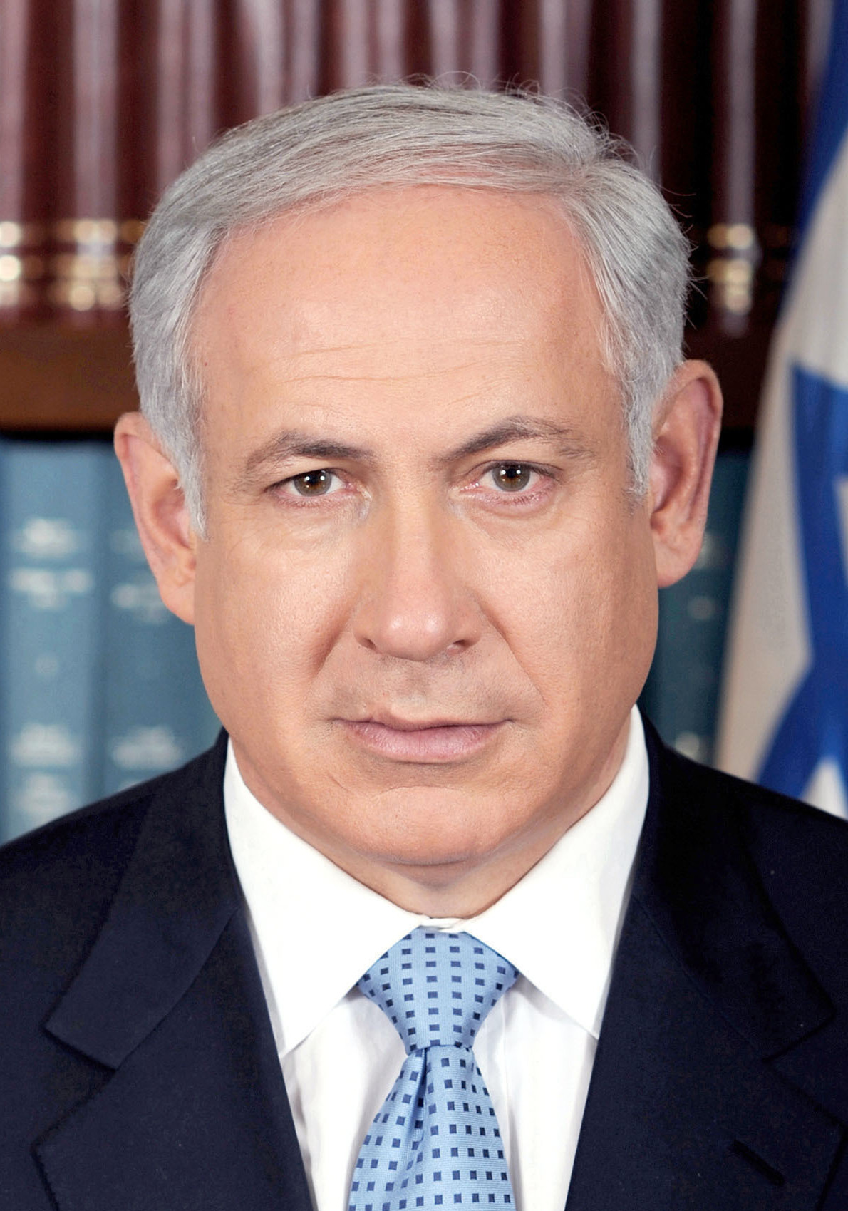 Official portrait of Israel's 9th Prime Minister, Benjamin Netanyahu