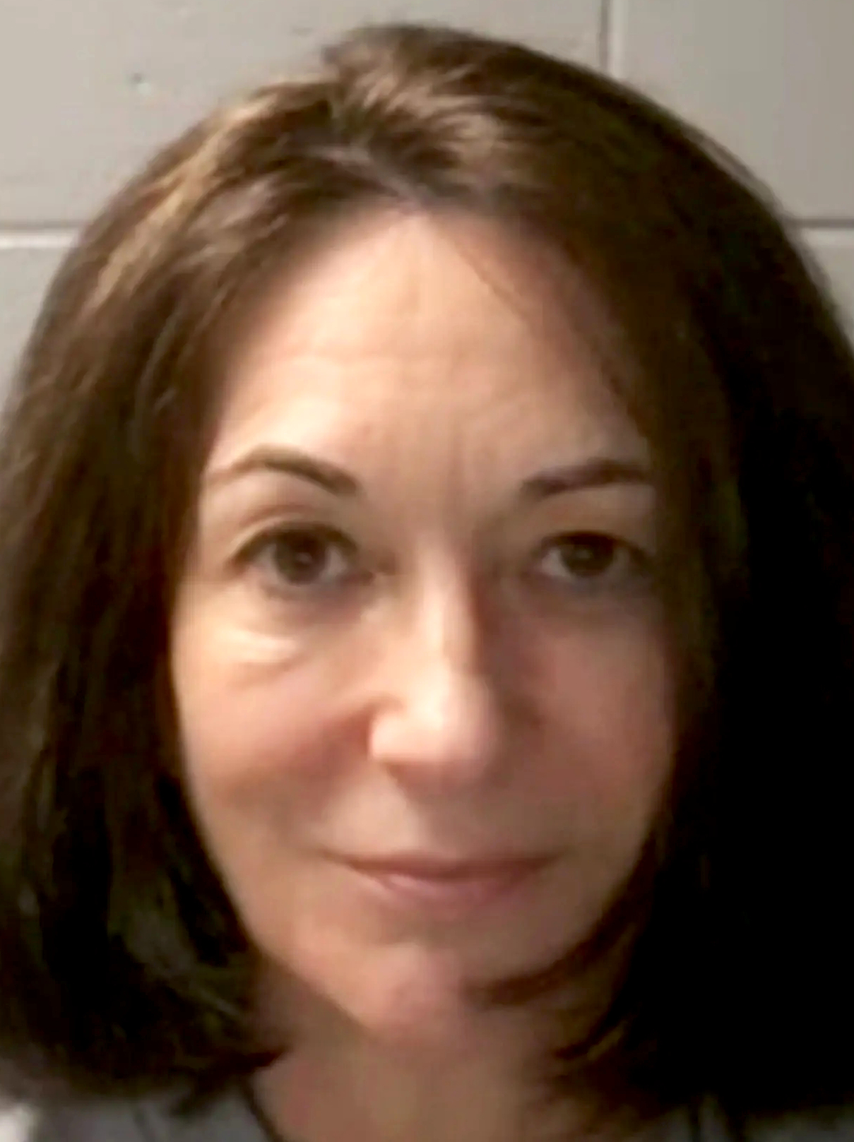 Mug shot of British convicted sex offender and former socialite Ghislaine Maxwell, taken at the Metropolitan Detention Center, Brooklyn