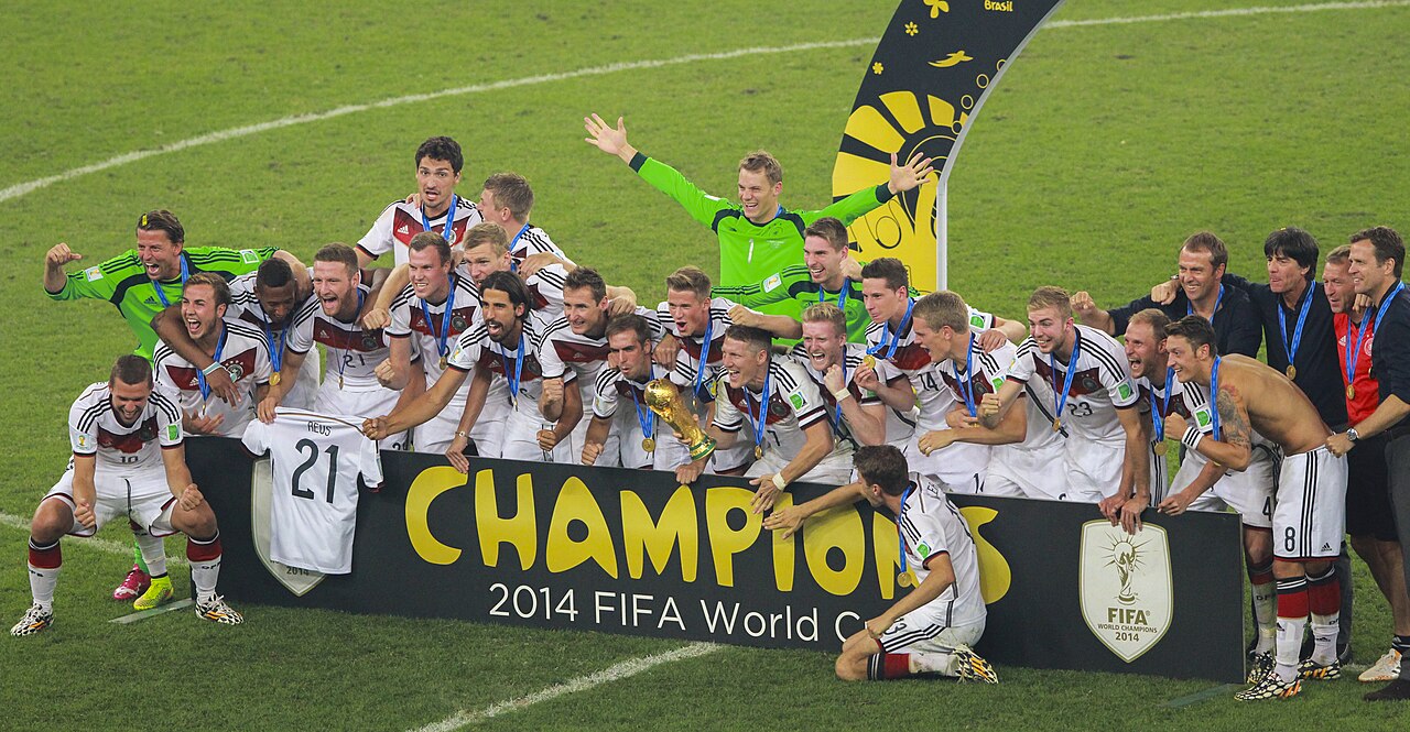 Germany, winner of the 2014 FIFA World Cup.