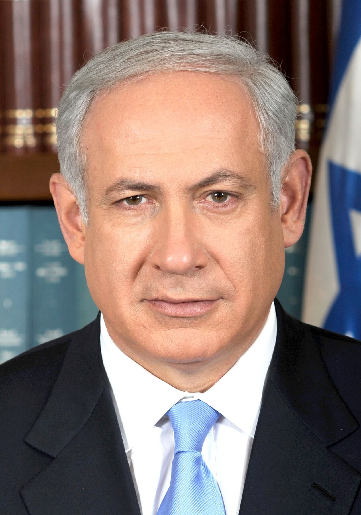 Official portrait of Israel's 9th Prime Minister, Benjamin Netanyahu